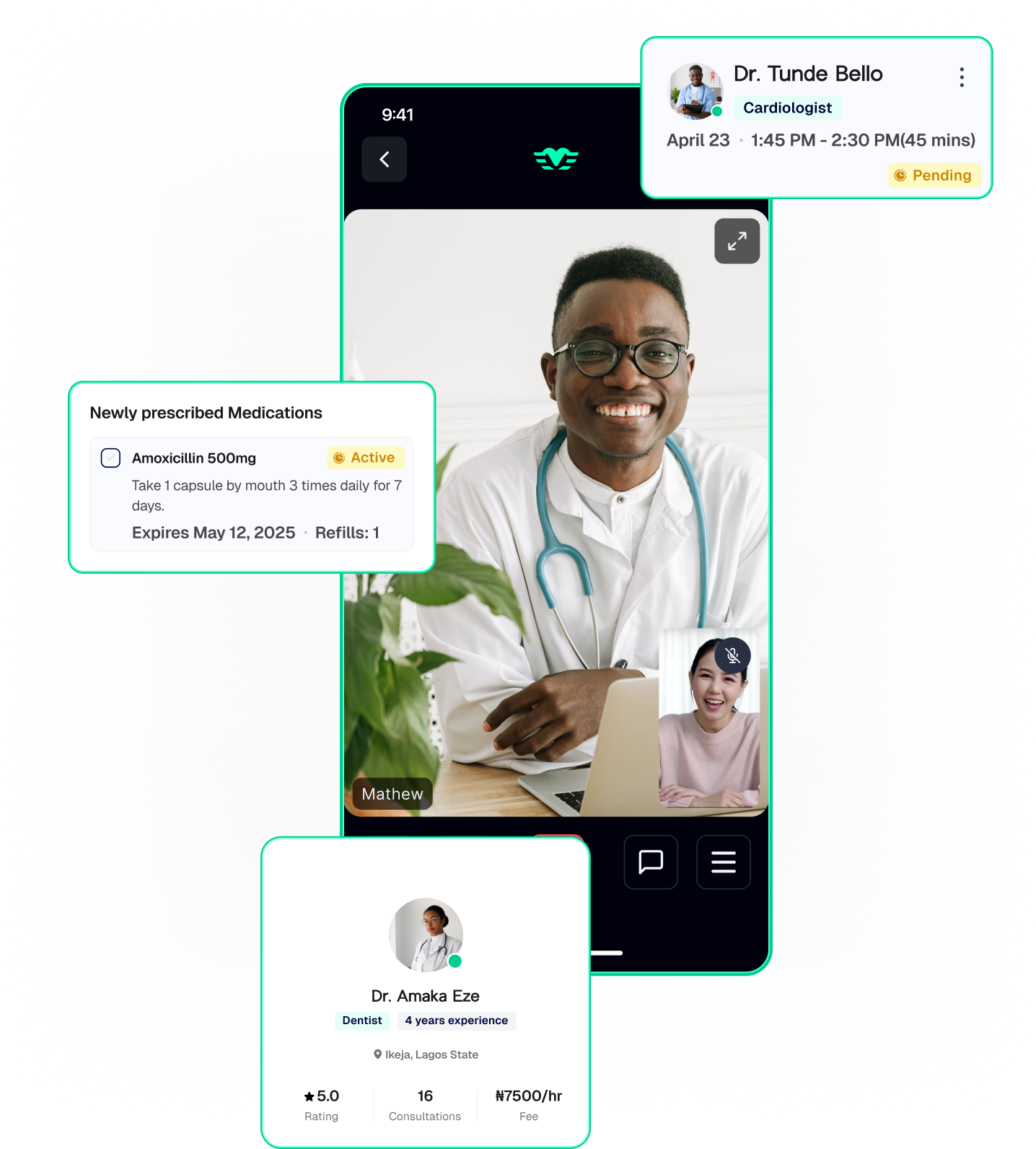 Telemedicine App UI